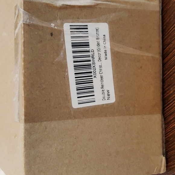 Toiyason Reindeer Christmas Stocking Holder in Antiqued Bronze - Picture 6 of 6